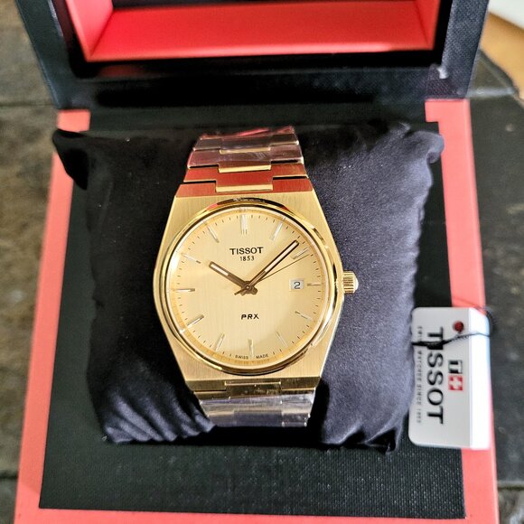 Tissot PRX Unisex 40mm Swiss Authentic Watch - Picture 2 of 3